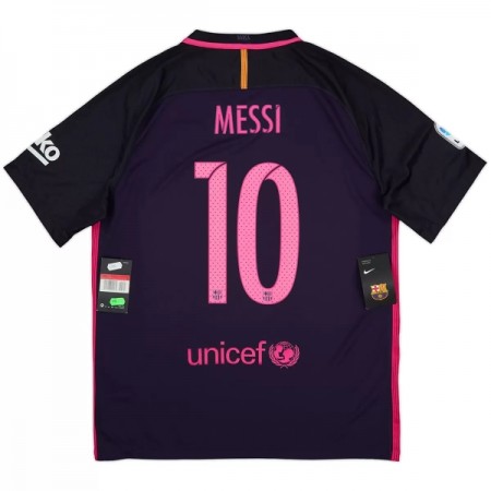 Barcelona Messi 10 2016-17 Retro Uitshirt