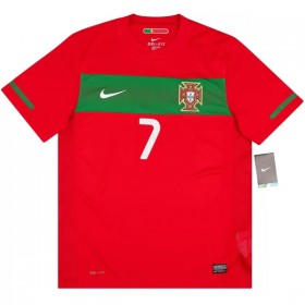 Portugal Ronaldo 7 2010 Retro Thuisshirt