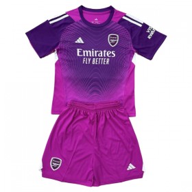 Arsenal Doelman Tenue Purper 2025-26  - Kids