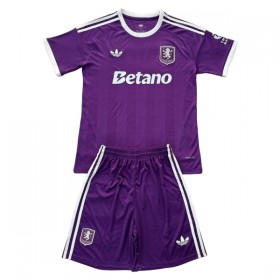 Aston Villa Doelman Tenue Purper 2025-26  - Kids