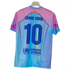 Barcelona Lamine Yamal 10 Shirt Blauwe 2025-26 Speciale Editie