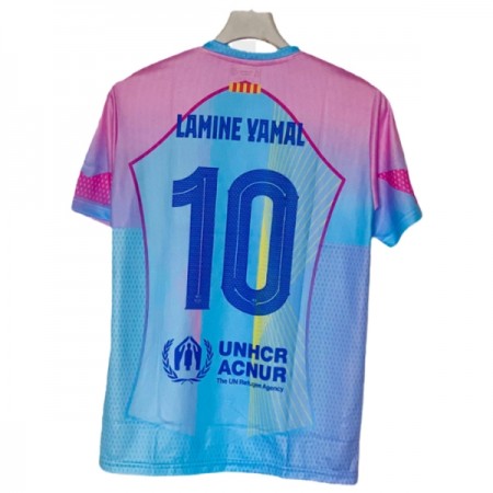 Barcelona Lamine Yamal 10 Shirt Blauwe 2025-26 Speciale Editie