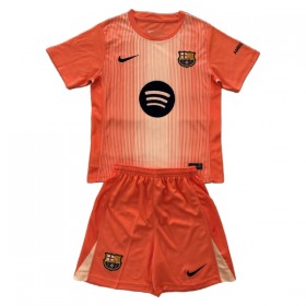FC Barcelona Doelman Tenue Oranje 2025-26  - Kids