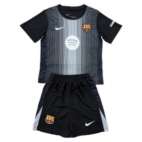 FC Barcelona Doelman Tenue Zwarte 2025-26 - Kids