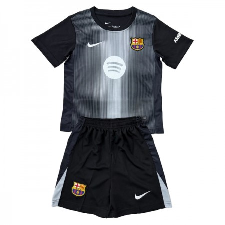 FC Barcelona Doelman Tenue Zwarte 2025-26 - Kids FC Barcelona Doelman Tenue Zwarte 2025-26 - Kids