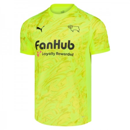Derby County Doelman Shirt gele 2025-26