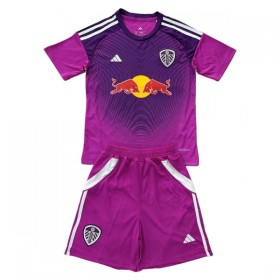Leeds United Doelman Tenue Purper 2025-26  - Kids