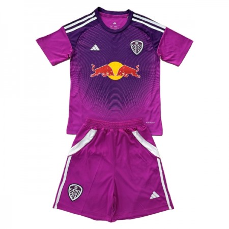 Leeds United Doelman Tenue Purper 2025-26 - Kids Leeds United Doelman Tenue Purper 2025-26 - Kids