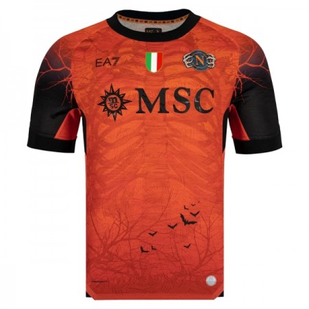 SSC Napoli Halloween Doelman Shirt 2025-26 Speciale Editie SSC Napoli Halloween Doelman Shirt 2025-26 Speciale Editie
