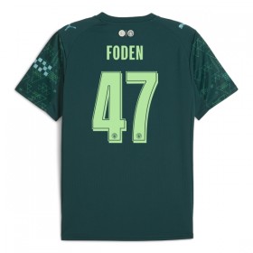 Manchester City Foden 47 EA Sport Vierde Shirt 2025-26