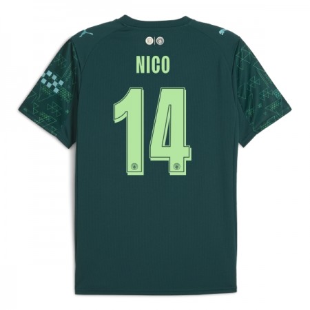 Manchester City Nico 14 EA Sport Vierde Shirt 2025-26 Manchester City Nico 14 EA Sport Vierde Shirt 2025-26