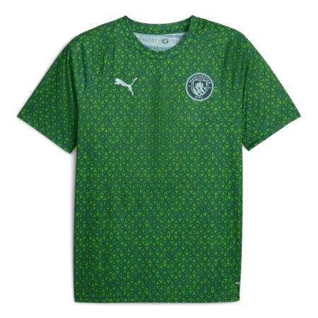 Manchester City Pre-Match Shirt Groene 2025-26