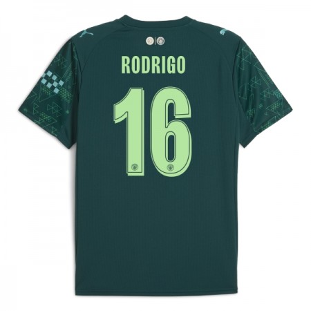 Manchester City Rodrigo 16 EA Sport Vierde Shirt 2025-26 Manchester City Rodrigo 16 EA Sport Vierde Shirt 2025-26
