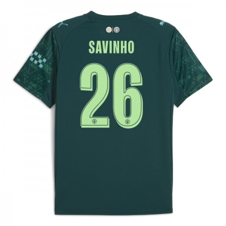 Manchester City Savinho 26 EA Sport Vierde Shirt 2025-26 Manchester City Savinho 26 EA Sport Vierde Shirt 2025-26