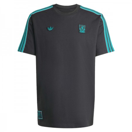 Liverpool Terrace Icons Shirt Zwarte 2025-26