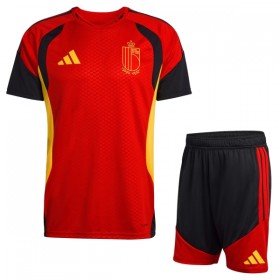 België World Cup 2026 Rode Trainingsshirt  - Kids