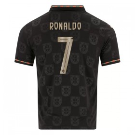 Portugal Black Panther Ronaldo 7 Shirt 2025-26