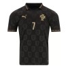 Portugal Black Panther Ronaldo 7 Shirt 2025-26