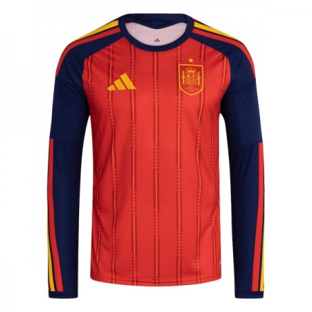 Spanje Thuisshirt World Cup 2026 Lange Mouw