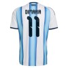 Argentinië Di Maria 11 Thuisshirt World Cup 2026