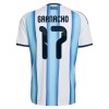 Argentinië Garnacho 17 Thuisshirt World Cup 2026