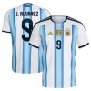 Argentinië J. Alvarez 9 Thuisshirt World Cup 2026 Argentinië J. Alvarez 9 Thuisshirt World Cup 2026