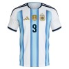 Argentinië J. Alvarez 9 Thuistenue World Cup 2026  - Kids