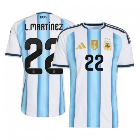 Argentinië Lautaro Martinez 22 Thuisshirt World Cup 2026