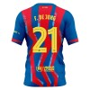 FC Barcelona Frenkie de Jong 21 Fourth Tenue 2025-26  - Kids