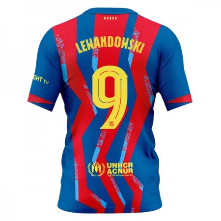 FC Barcelona Lewandowski 9 Vierde Shirt 2025-26 FC Barcelona Lewandowski 9 Vierde Shirt 2025-26