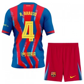 FC Barcelona R. Araujo 4 Fourth Tenue 2025-26  - Kids
