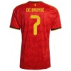 België De Bruyne 7 Thuisshirt World Cup 2026