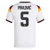 Duitsland Pavlovic 5 Thuisshirt World Cup 2026