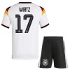 Duitsland Wirtz 17 Thuistenue World Cup 2026 - Kids Duitsland Wirtz 17 Thuistenue World Cup 2026 - Kids
