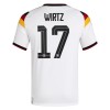 Duitsland Wirtz 17 Thuistenue World Cup 2026  - Kids