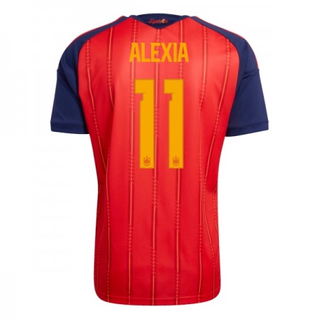 Spanje Alexia 11 Thuisshirt World Cup 2026
