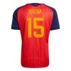 Spanje Baena 15 Thuisshirt World Cup 2026