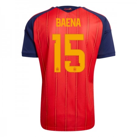 Spanje Baena 15 Thuisshirt World Cup 2026