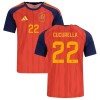 Spanje Cucurella 22 Thuisshirt World Cup 2026
