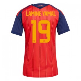 Spanje Lamine Yamal 19 Dames Thuisshirt World Cup 2026