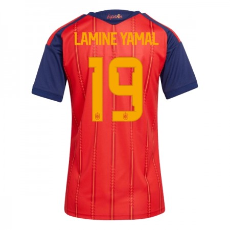 Spanje Lamine Yamal 19 Dames Thuisshirt World Cup 2026