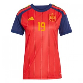 Spanje Lamine Yamal 19 Dames Thuisshirt World Cup 2026