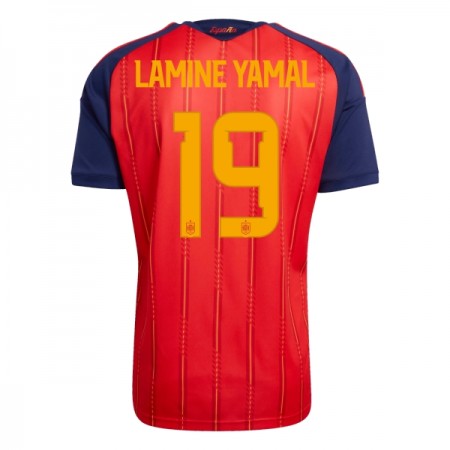 Spanje Lamine Yamal 19 Thuisshirt World Cup 2026