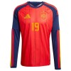 Spanje Lamine Yamal 19 Thuisshirt World Cup 2026 Lange Mouw
