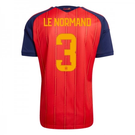 Spanje Le Normand 3 Thuisshirt World Cup 2026 Spanje Le Normand 3 Thuisshirt World Cup 2026
