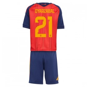 Spanje OYARZABAL 21 Thuistenue World Cup 2026 - Kids