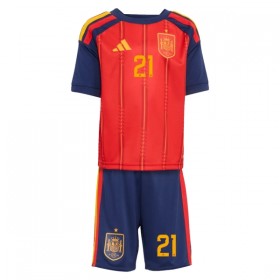 Spanje OYARZABAL 21 Thuistenue World Cup 2026  - Kids