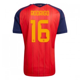 Spanje Rodrigo 16 Thuisshirt World Cup 2026