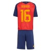 Spanje Rodrigo 16 Thuistenue World Cup 2026 - Kids Spanje Rodrigo 16 Thuistenue World Cup 2026 - Kids