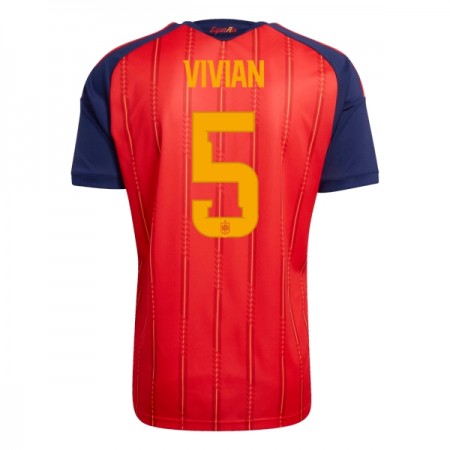 Spanje Vivian 5 Thuisshirt World Cup 2026